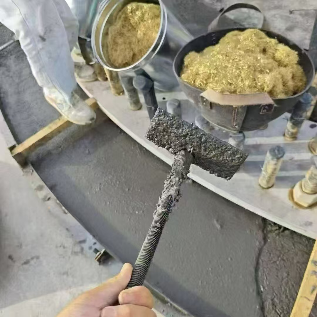 金沙C120钢纤维高强无收灌浆料 轧机压缩机汽轮机发电机锻压设备底座灌浆材料